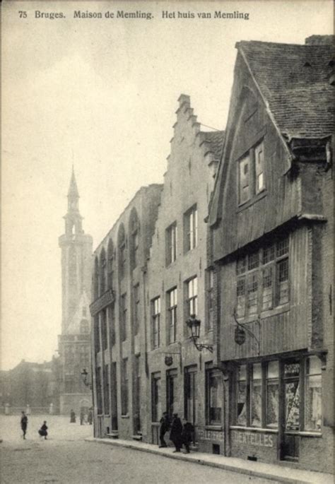 Brugge Cp Bruges Brügge Flandern Westflandern Maison de Memling