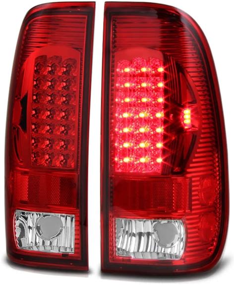 Vipmotoz Neon Tube Led Tail Light Lamp Assembly For 1997 2003 Ford F150 And 1999 2007