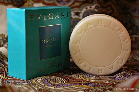 Парфюмированное мыло Bvlgari Omnia Paraiba | Отзывы покупателей ...