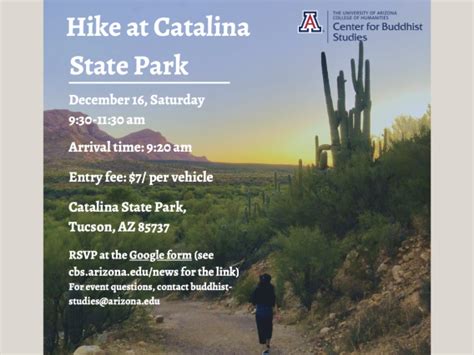 Community Hike at Catalina State Park | Center for Buddhist Studies ...