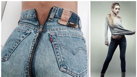 Шокирующая мода: джинсы с молнией сзади | Femmie