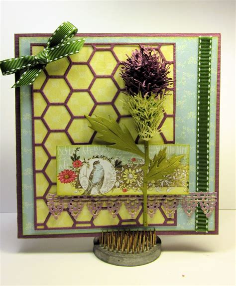 Thistle Flower Tutorial with Cheery Lynn Designs - Cheery Lynn Designs ...