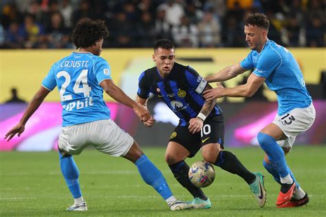 Napoli Inter Live La Finale Di Supercoppa Italiana In Diretta