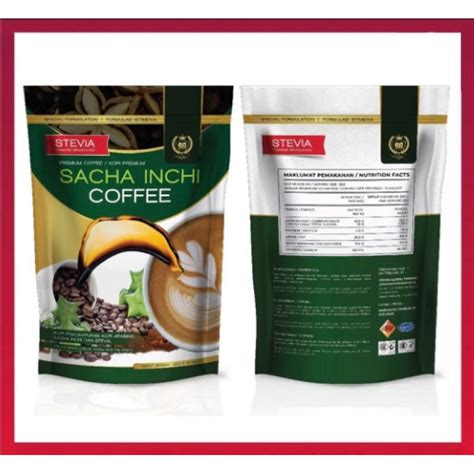 Kopi Sacha Inchi Premium Stevia Shopee Malaysia