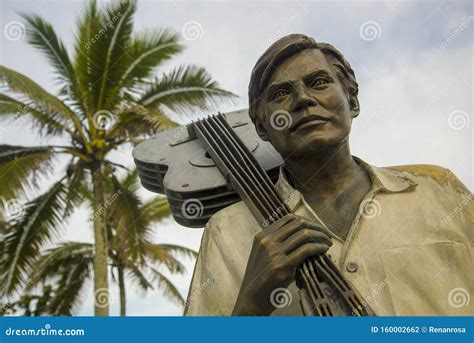 Rio De Janeiro, Brazil - March 25, 2016: Statue of Tom Jobim, a