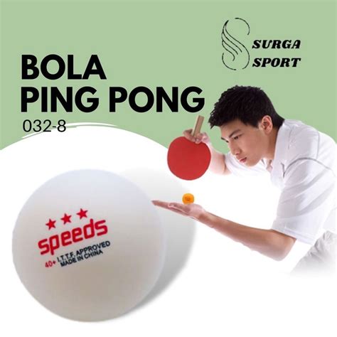 Jual BOLA PINGPONG BOLA TENIS MEJA PING PONG BALL ALAT OLAHRAGA TENIS