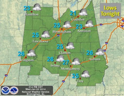 Forecast: Expect Birmingham to stay cold through the end of the week ...