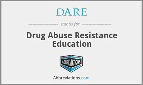 What does DARE stand for?
