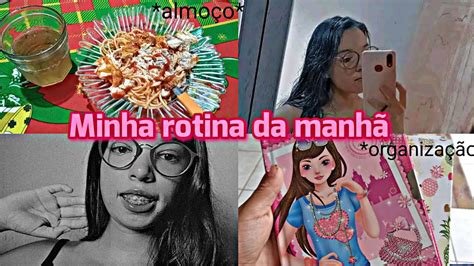 ~minha Rotina Da Manhã Férias 💙🌠 Ferias Youtube