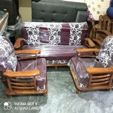 Seater Designer Teak Wood Sofa Set Free Delivery In Bangalore At Rs