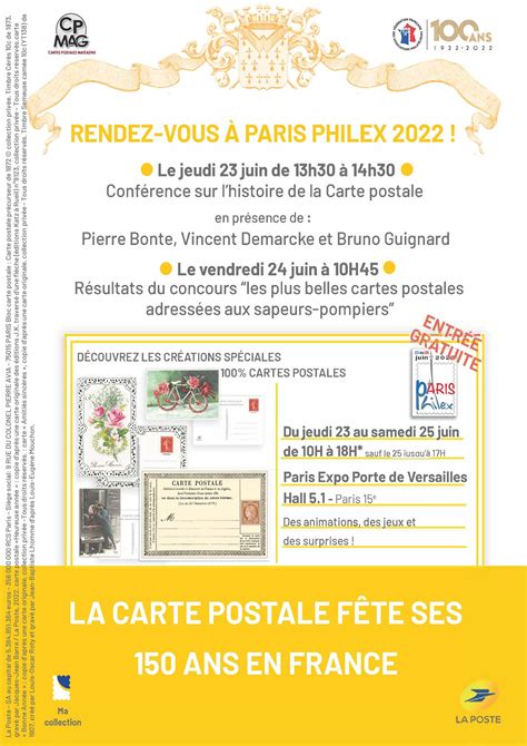 ToutSurLeTimbre On Twitter RDV Au Salon Paris Philex2022 Pour Le