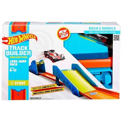 Hot Wheels Track Builder Pista Saltos Largos Glc Glc Mattel Hot Wheels Mattel Coches