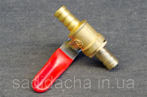 Купить Кран воздушный шариковый (резьба штуцер-штуцер) для компрессора ...