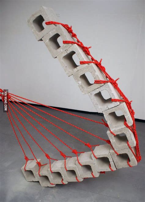 Concrete And Rope Rope Art Installation Art Contemporary Art