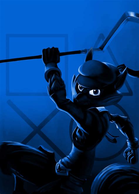 Download Sly Cooper And His Baton Wallpaper | Wallpapers.com