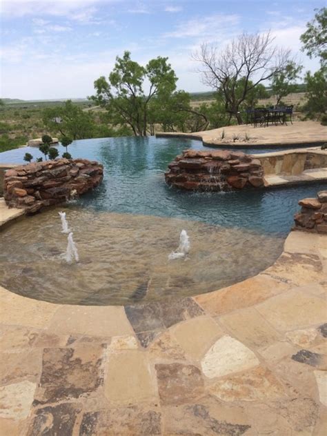 Infinity Edge And Lazy River Pool Swimming Pool Hot Tub Austin