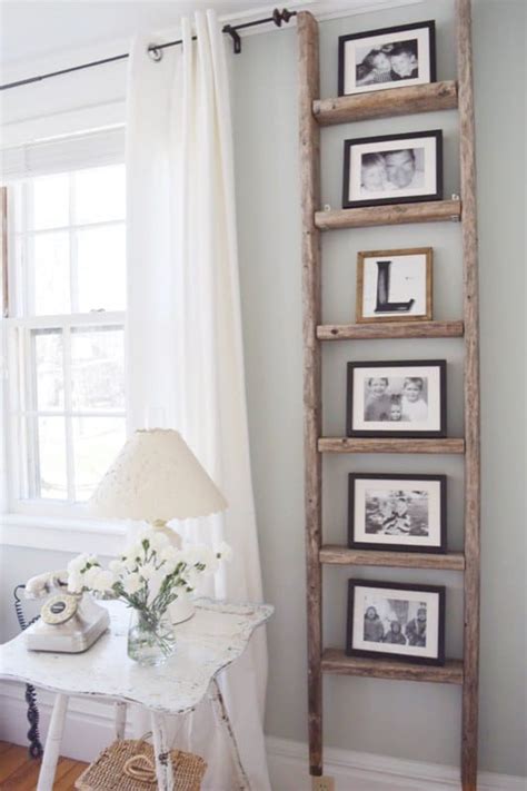 8 Unique Ways To Decorate With A Ladder The Organized Mom