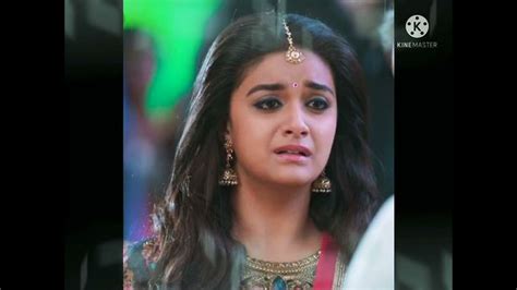 Keerthy Suresh emotional scenes😢😢 | Hair wrap, Emotional scene, Beauty