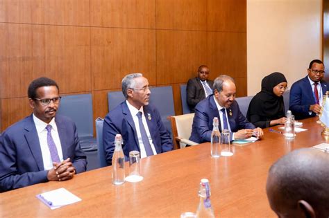 Somali President meets his Kenyan counterpart on the sidelines of AU ...