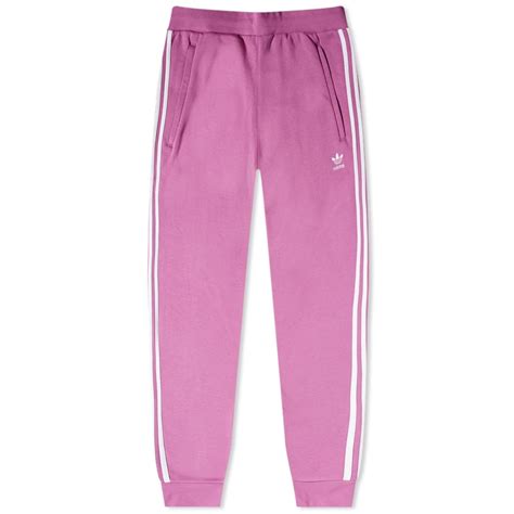 Adidas Mens 3 Stripe Pant In Semi Pulse Lilac Adidas