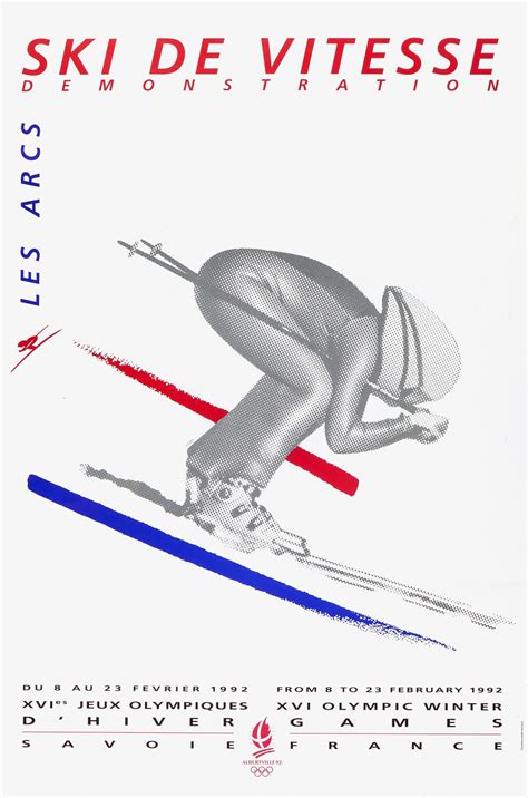 Les Arcs: 1992 Winter Olympic Games: Ski de Vitesse – Original Ski