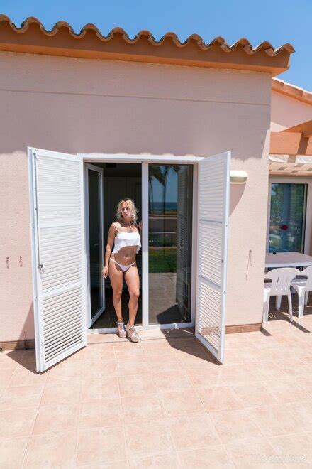 Bikini Model Just Wicked AI Enhanced Beach And Shower Just Wicked Microminimus 088 Topaz