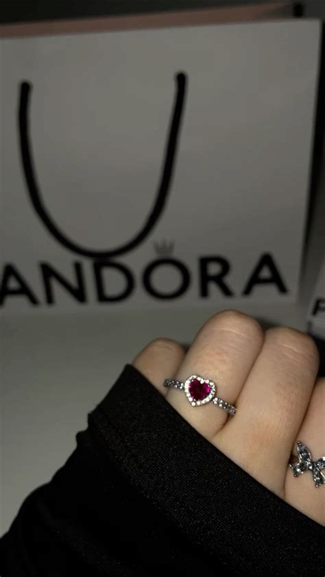 Кольцо Пандора с сердце ️‍🔥 | Cute promise rings, Pandora bracelet ...