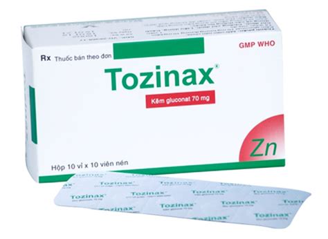 Tozinax - Thuốc biệt dược, công dụng , cách dùng - SDK : VD-26368-17