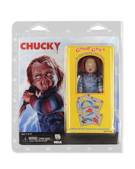 Neca Retro Style Childs Play Chucky Figure In Packaging The Toyark