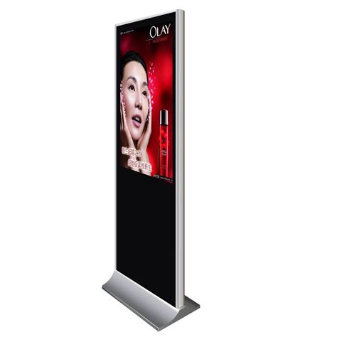 Floor Standing Vertical Interactive Digital Signage Totem Lcd Tv Touch