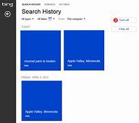 Bing Search Your History - Bing images