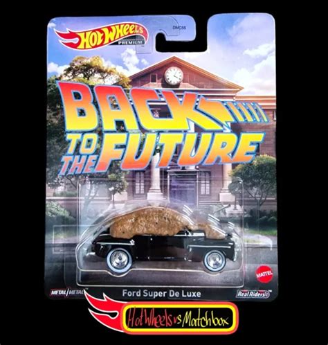 HOT WHEELS BACK TO THE FUTURE FORD SUPER DE LUXE RETRO ENTERTAINMENT P