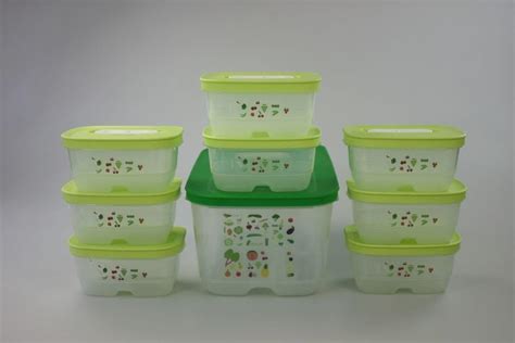 Tupperware Bo Te Ventilofrais X Ml Vert Jaune X L Vert