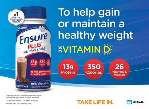 ensure high protein  weight gain  alonzo christensen blog