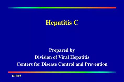 Ppt Hepatitis C Powerpoint Presentation Free Download Id 892802