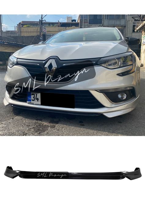 SML Dizayn Renault Megane 4 2016 Ön Ek Plastik Boyasız Megan megane 4