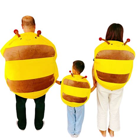 Parent-kids Bumble Bee Costume Funny Animal Costumes Wearable Bee