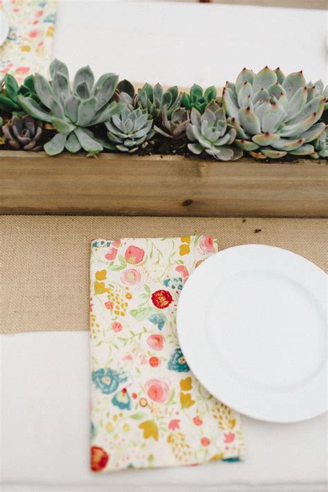 Vintage Floral Napkins