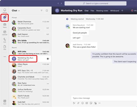 Chatten In Einer Microsoft Teams Besprechung Microsoft Support