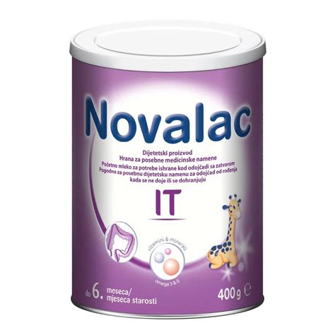 Novalac IT Mleko Protiv Zatvora Konstipacija 400 G EApoteka