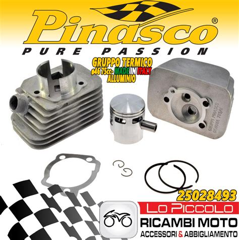 ZYLINDERKIT 60 CC PINASCO ALUMINIUM GRIGIO PIAGGIO CIAO 50 BOLZEN 12