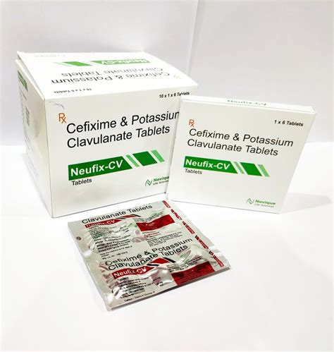 Allopathic Cefixime Mg Clavulanic Acid Mg At Rs Box In