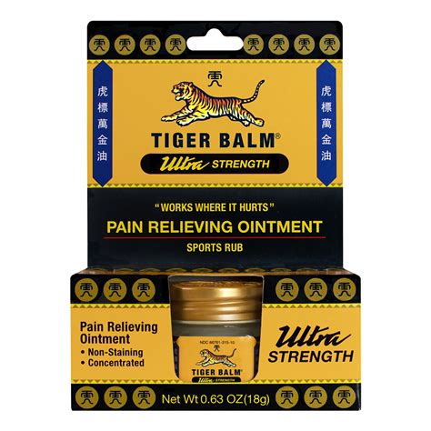 Tiger Balm Oint 18gr Str