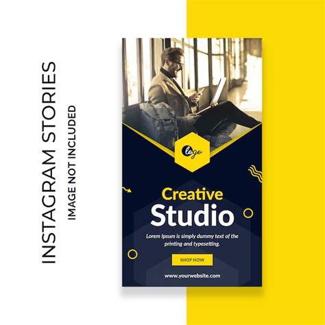 Corporate Instagram Stories Banner Premium Psd File