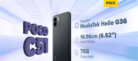 Xiaomi Poco C51 4GB RAM 64GB,Black | Wholesale Prices | Tradeling