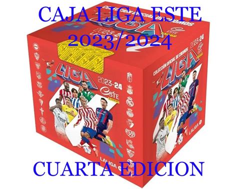 LIGA ESTE 2023 2024 CAJA 50 SOBRES CUARTA EDICION SELLADA