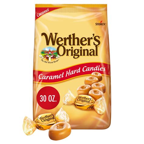 Werthers Original Hard Caramel Candy 30 Oz