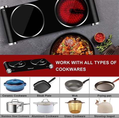 Hot Plate Techwood W Dual Electric Stove Nepal Ubuy