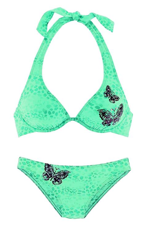 Marken Bügel Bikini grün Gr 34 B SALE Outlet Mode Shop