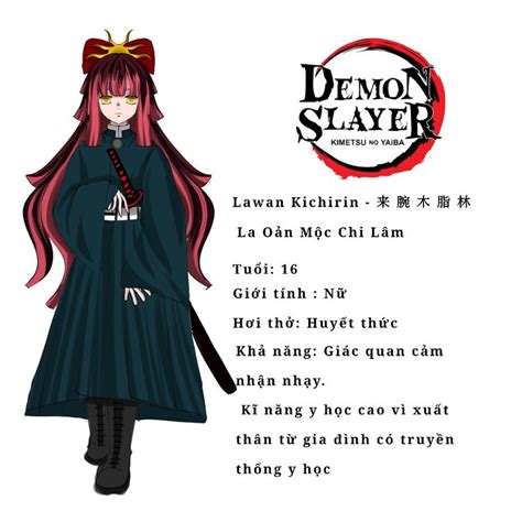 An Anime Character With Long Red Hair And Black Clothes